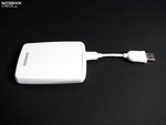 USB 2.0 is appropriate for the performance of the 1.8" hard drive