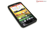 The HTC One S is an upper middle-class model and has a 4.3 inch screen.