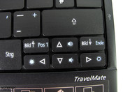 somewhat small arrow keys
