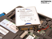 and a 320 GByte hard disk from Western Digital
