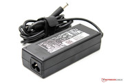 The supplied 65W power supply takes care of the energy.