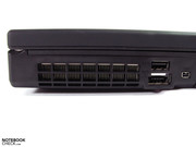 eSATA is provided by power via USB and can so externally powered eSATA hard disks can be used
