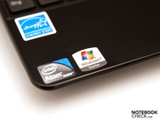 There are several stickers and ...