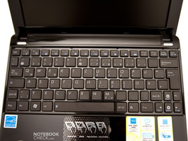 The 1005PE's new chiclet keyboard