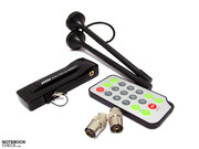 Usual range of equipment with antenna and remote control
