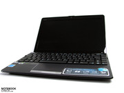 The Eee PC 1215N has matte surfaces...