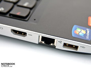 ... an HDMI port, RJ-45 and a USB 2.0 port.