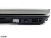 Firewire is the fastest alternative for attaching hard drives with just under 34 MB/s