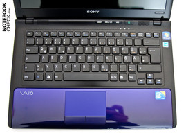 The keyboard incorporates itself well within the overall design.