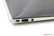 Two USB 3.0 ports are included. We would wish for another one.