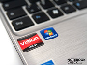 As well as Windows 7, the 1201T supports AMD Vision technology.