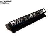 The six-cell, 56 Wh battery brings the netbook 18mm higher.