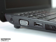 Unfortunately, the netbook only has two USB ports...