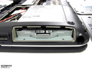 Very good: Hard disk can be exchanged from the side.