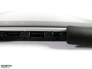 ...such as mini HDMI, USB 2.0 and mini USB.