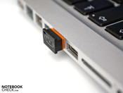 Where is the USB stick?