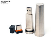The mosKeyto and the XtremKey are special USB storage devices.