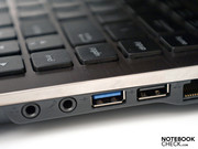 A special treat: a USB 3.0 port for fast peripherals.
