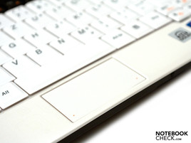 Mini-touchpad for little fingers.