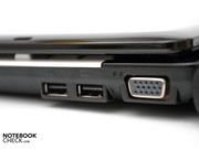 Unfortunately, the Convertible has only two USB 2.0 ports.