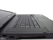 The material appearance in the work area doesn't reach HP's Elitebook 8540w's level.