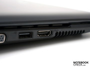 The HDMI port opens new possibilities. Intel netbooks lag behind.