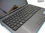 The same keyboard as in the Inspiron M101z finds use here.