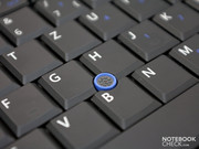The Trackpoint and mouse keys are another operating possibility.