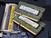 The given 4 GB of DDR3 RAM ex-factory are sufficient.