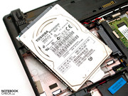 ...a 250 GB hard drive made by Toshiba itself.