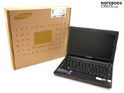 In review: Samsung NC10-JP01DE netbook, made available to us by: Notebooksbilliger.de