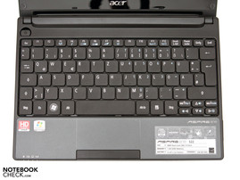 The familiar FineTip keyboard
