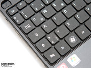 The chiclet keyboard makes a good impression due to