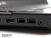 USB 3.0 isn't yet used for USB ports.