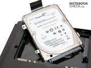 …hard disk can be easily exchanged.