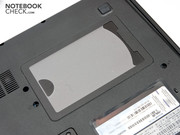 We were a bit confused about this plastic slot. Its purpose was a mystery at first.