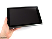 As with most other tablets, users will have to come to terms with a reflective display surface.