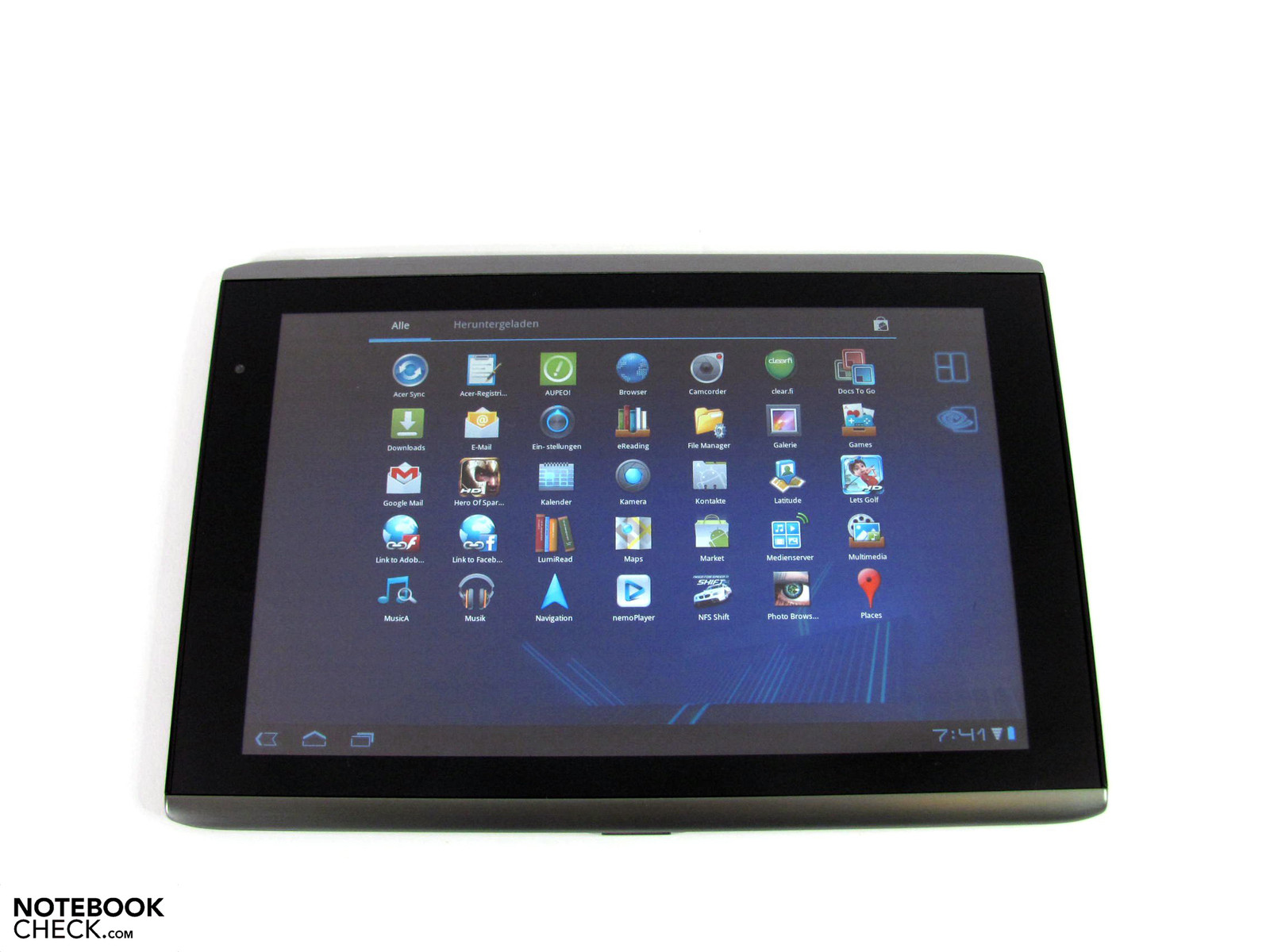 acer ICONIA TAB A500 タブレット