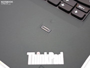 The built-in fingerprint reader is a nice security feature.