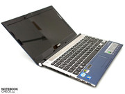 ...the smallest laptop of the new TimelineX series.