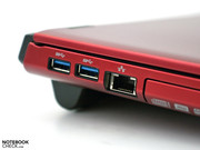 Two USB 3.0 ports ensure fast data transfer.