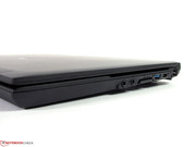 Due to the sunken keyboard, there is a gap between the display and the base of the laptop in the closed state which allows objects to enter.