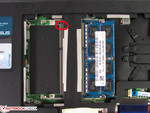 Bent pin in second RAM slot