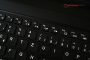 The special keys are connected to the function keys "F1" to "F12".