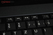 The keyboard flexes easily under pressure and is not always accurate.