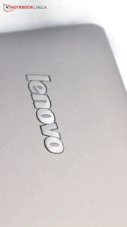 The smaller and cheaper IdeaPad S300 model seems to be better conceived.