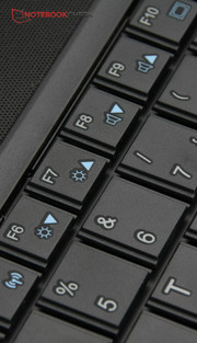 Several hotkeys for settings.