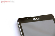 A difference when compared to its smaller sibling: the front camera.