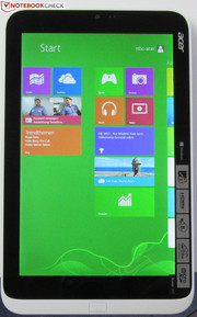 The Acer Iconia.