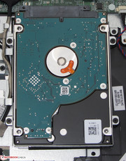 Swapping the hard drive is no problem.